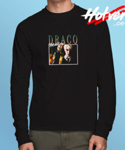 Draco Malfoy Vintage Character Long Sleeve T shirt