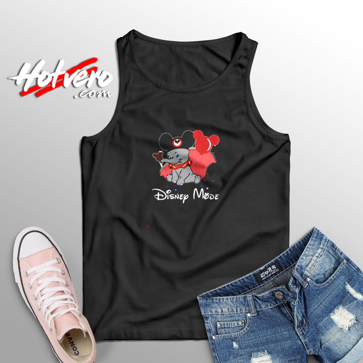 Dumbo Disney Aesthetic Sleeveless Shirt