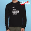 Eat. Sleep. Red Velvet. Repeat. Kpop Long Sleeve T shirt