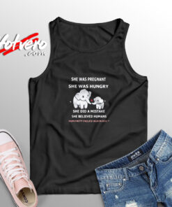 Elephant Free Mom Hugs Aesthetic Sleeveless Shirt