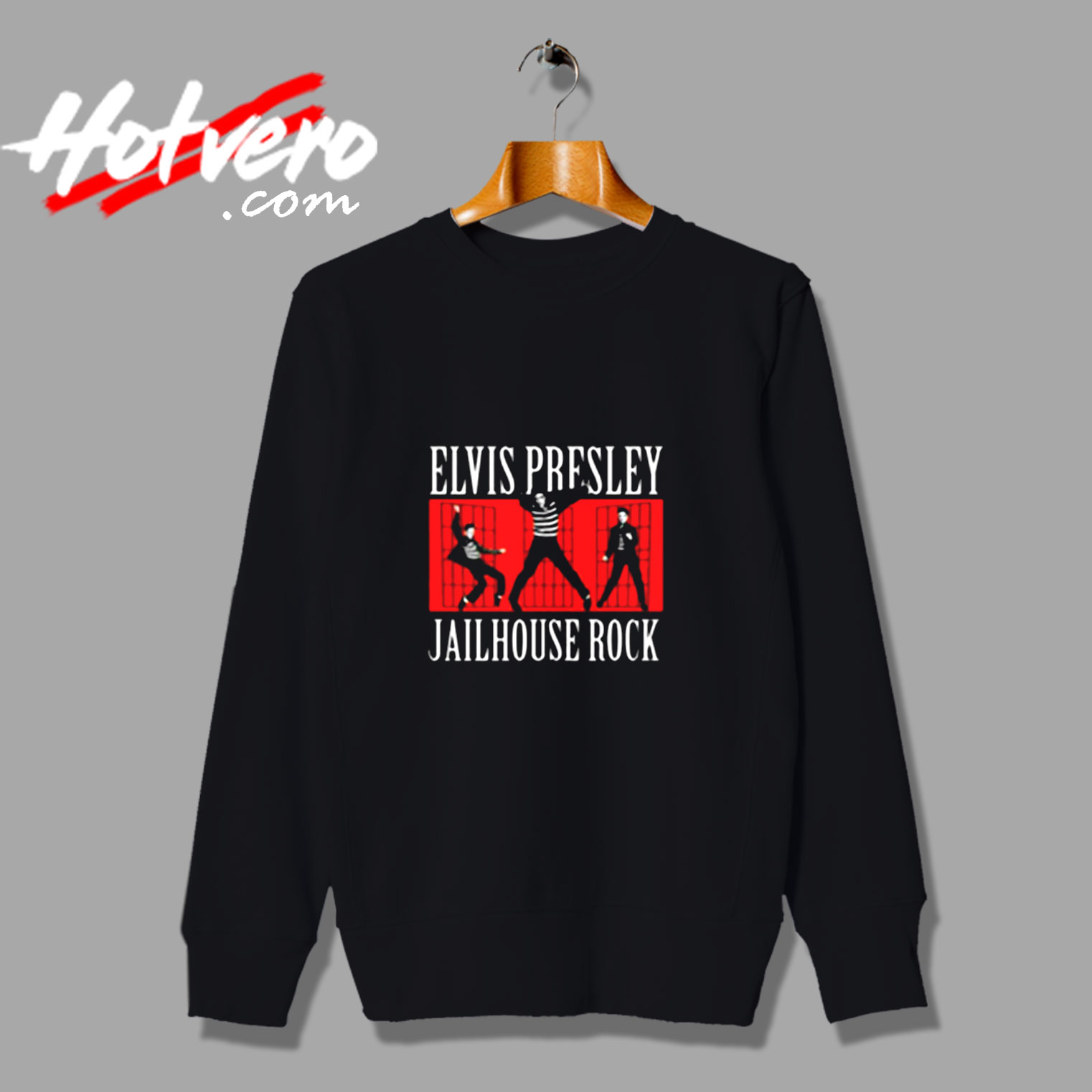 Elvis Presley Jailhouse Rock Logo Official Hoodie Urban Sweatshirt