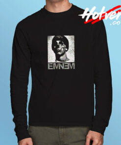 Eminem Horror Skull Face Rap God Long Sleeve T shirt