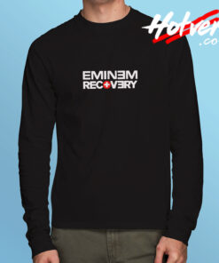 Eminem Recovery Rap Hip Hop Album Long Sleeve T shirt