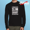 Eminem The Slim Shady Please Stand Up Long Sleeve T shirt
