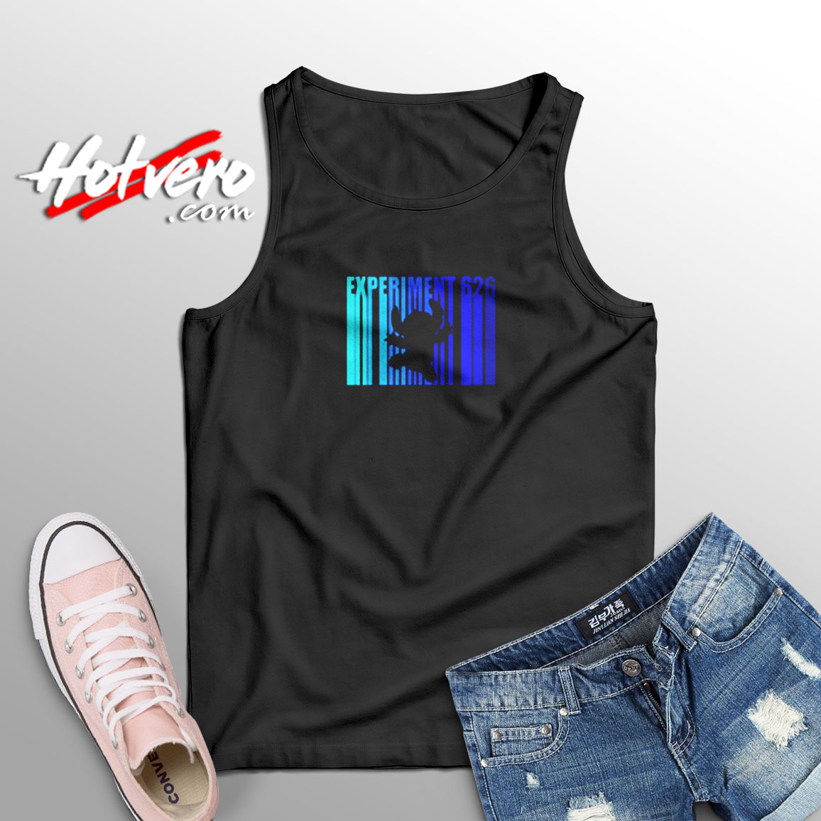 Experiment 626 Stitch Aesthetic Sleeveless Shirt