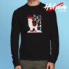 Fa La La Llama Santa Long Sleeve T shirt