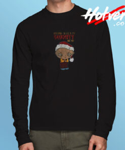 Family Guy Naughty Christmas Long Sleeve T shirt