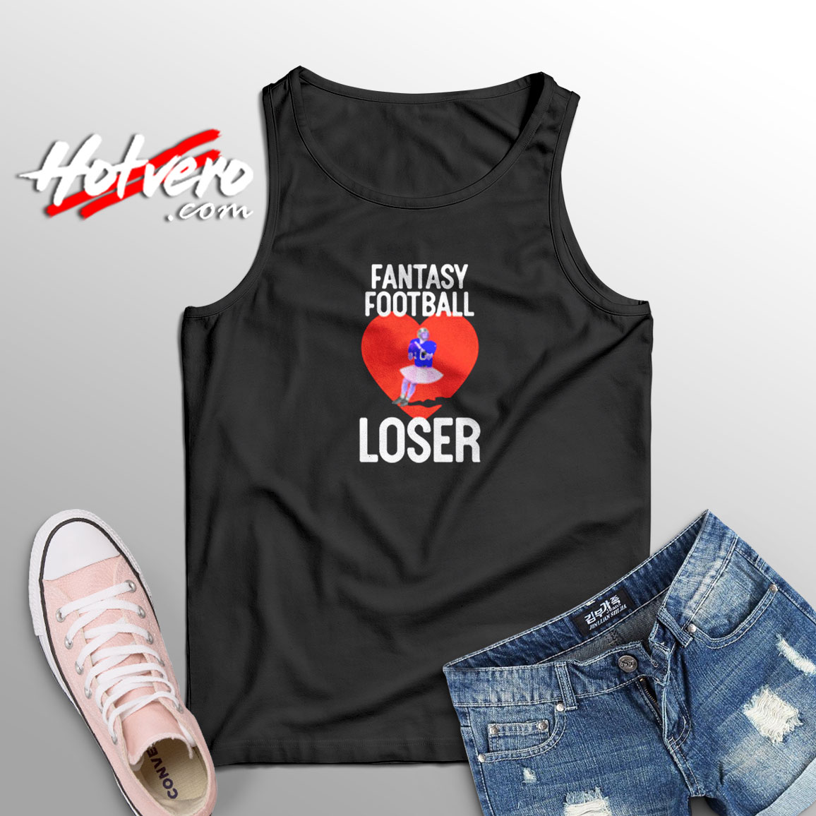 Fantasy Football Loser Aesthetic Sleeveless Shirt