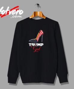 Flag Trump Girl Urban Sweatshirt
