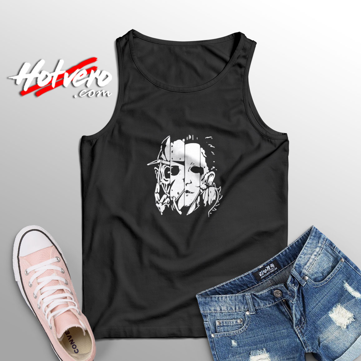 Freddy Jason Aesthetic Sleeveless Shirt