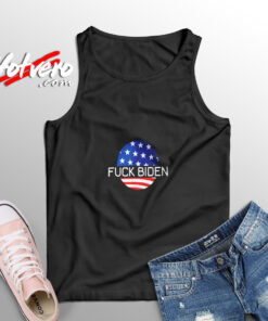 Fuck Biden Anti Joe Biden Aesthetic Sleeveless Shirt