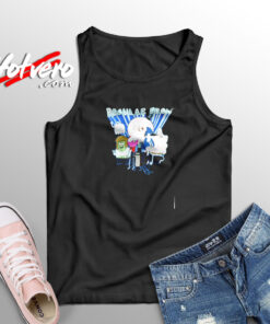 Funny Cartoon Regular Show Cast Spotlight Aesthetic Sleeveless Shirt