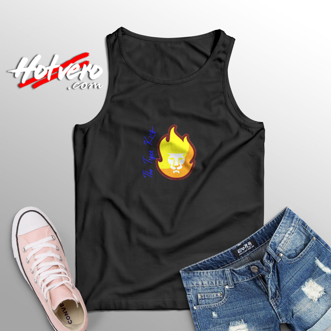 Funny Joe Exotic Tiger King Logo Aesthetic Sleeveless Shirt