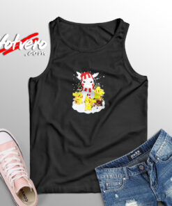 Funny Pikachu Snowman Christmas Aesthetic Sleeveless Shirt