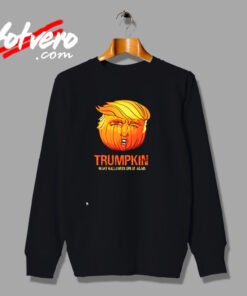 Funny Trump Halloween Trumpkin Urban Sweatshirt
