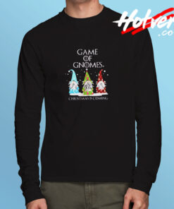 Game Of Gnomes Christmas Is Coming Three Long Sleeve T shirt