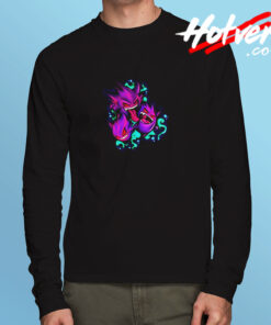 Gang Gar Gengar Custom Long Sleeve T shirt