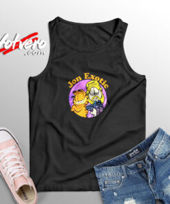 Garfield Cat And Tiger King Aesthetic Sleeveless Shirt