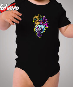 Gengar Poe And King Boo A Night Of Fear Cozy Baby Onesies