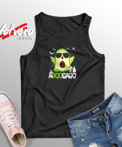 Ghost Boo Avocado Aesthetic Sleeveless Shirt