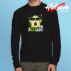 Ghost Boo Avocado Long Sleeve T shirt