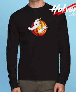 Ghostbusters Classic Logo Long Sleeve T shirt