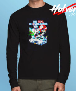 Ghostbusters Crew Collage Long Sleeve T shirt