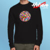 Globe Flag Map Long Sleeve T shirt
