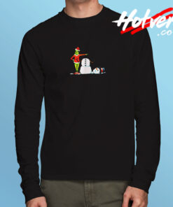 Grinch Is Bad Long Sleeve T shirt