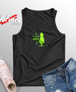 Grinchy Green Aesthetic Sleeveless Shirt