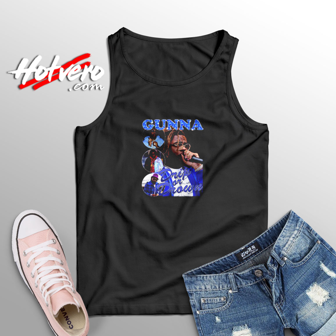 Gunna Drip Or Drown Aesthetic Sleeveless Shirt