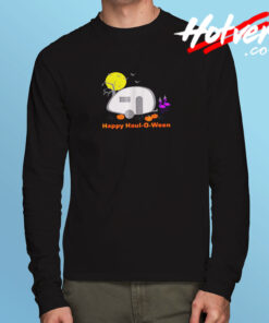 Halloween Camping Long Sleeve T shirt