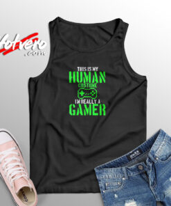 Halloween Gamer Aesthetic Sleeveless Shirt