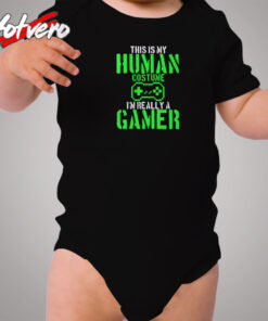 Halloween Gamer Cozy Baby Onesies