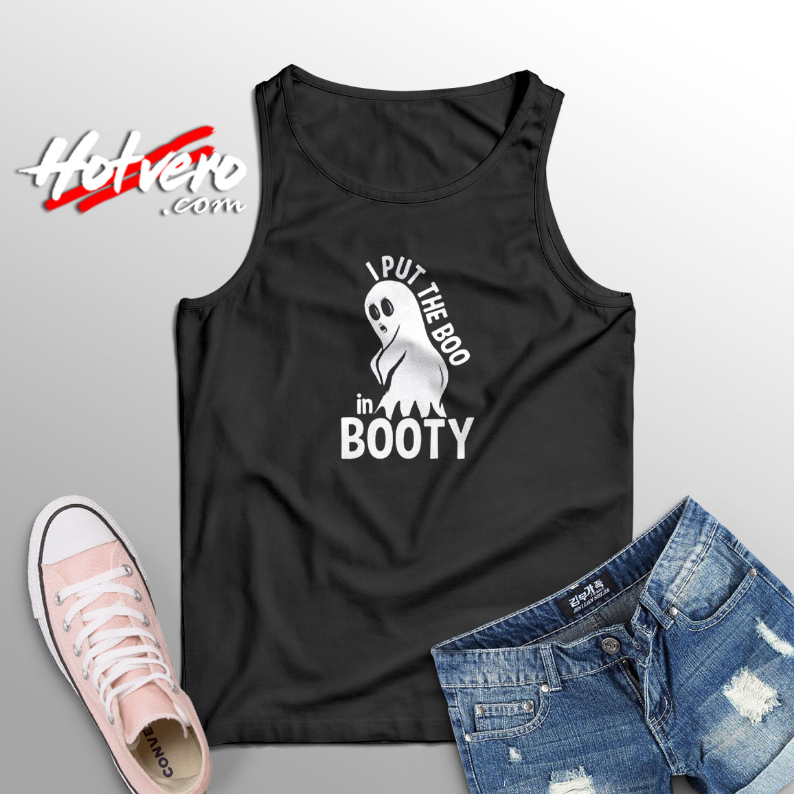 Halloween Ghost Aesthetic Sleeveless Shirt