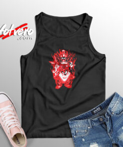 Halloween Looney Tunes Red Flame Aesthetic Sleeveless Shirt