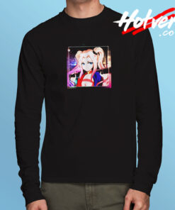 Harley Quinn Anime Long Sleeve T shirt