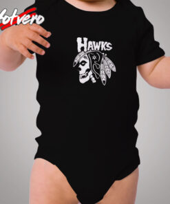 Hawks Cozy Baby Onesies