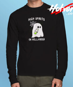 High Spirits On Hellaweed Long Sleeve T shirt