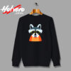 Hipster Raccoon Urban Sweatshirt