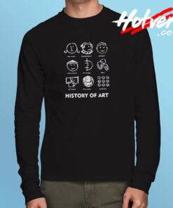 History Of Artssffsfssf Long Sleeve T shirt