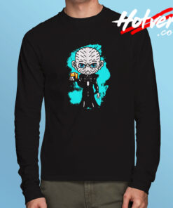 Horror Boy Cartoon Funny Long Sleeve T shirt