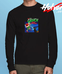 How The Grinch Stole Christmas Vintage Long Sleeve T shirt