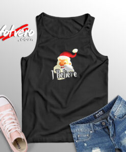 I Believe Santa Christmas Aesthetic Sleeveless Shirt