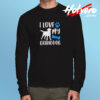 I Love My Granddog Long Sleeve T shirt