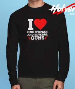 I Love One Woman Long Sleeve T shirt