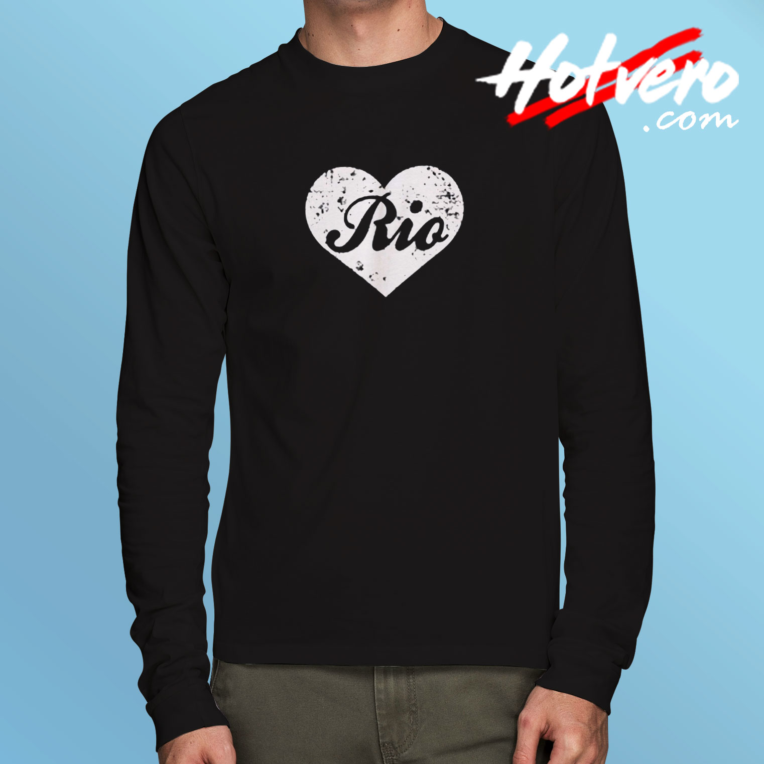 I Love Rio Long Sleeve T shirt