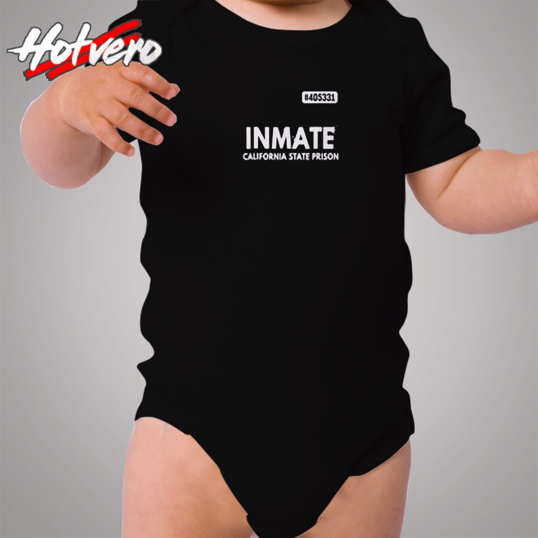 Inmate California State Priso Cozy Baby Onesies