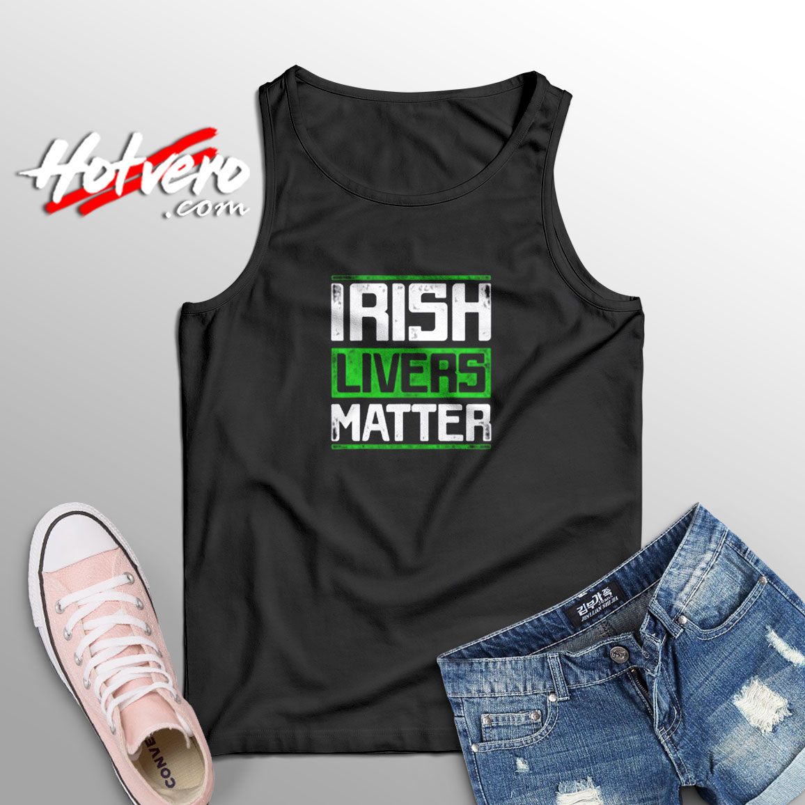Irish Livers Matter Aesthetic Sleeveless Shirt