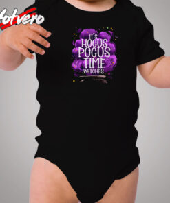 It’s Hocus Pocus Time Witches Cozy Baby Onesies